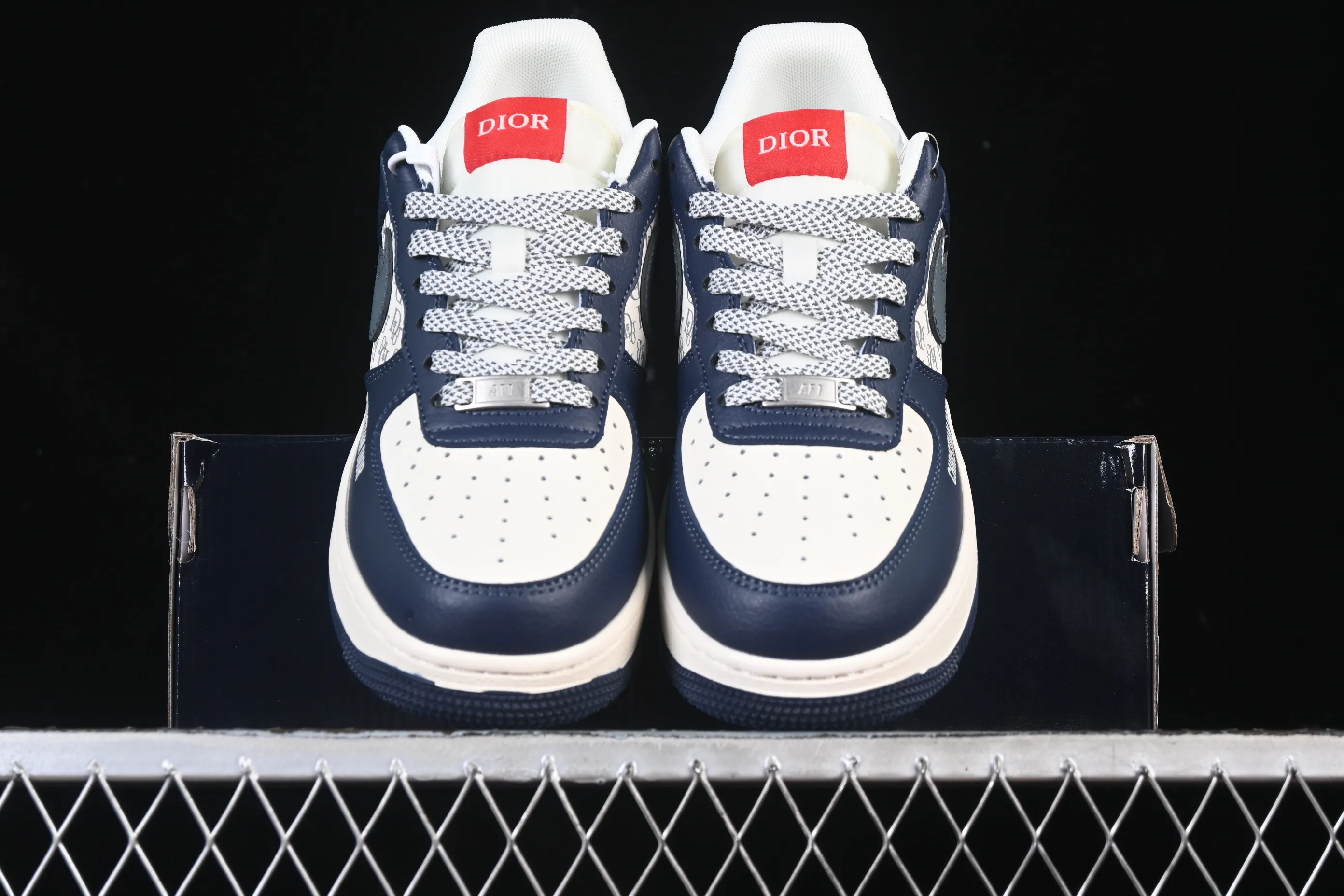 All categories Nk Air Force 1 Air Force series Nk Air Force 1 Low Air Force low top Nike Air Force 1'07 Low Dior joint beige blue gray hook Air Force 1 low top casual sneakers XD2588-603
